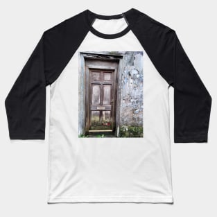Battered weathered door. Number 81. Campbeltown, Scotland Baseball T-Shirt